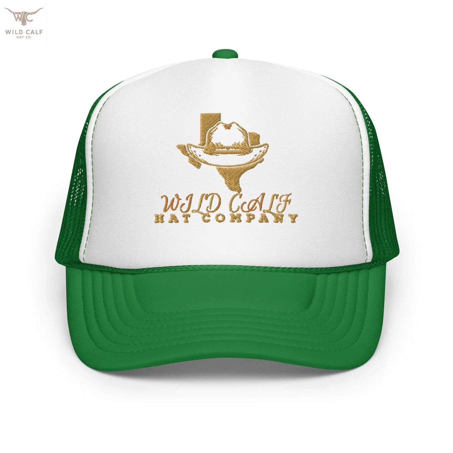 Texas Foam Trucker Cap - Wild Calf Hat Company
