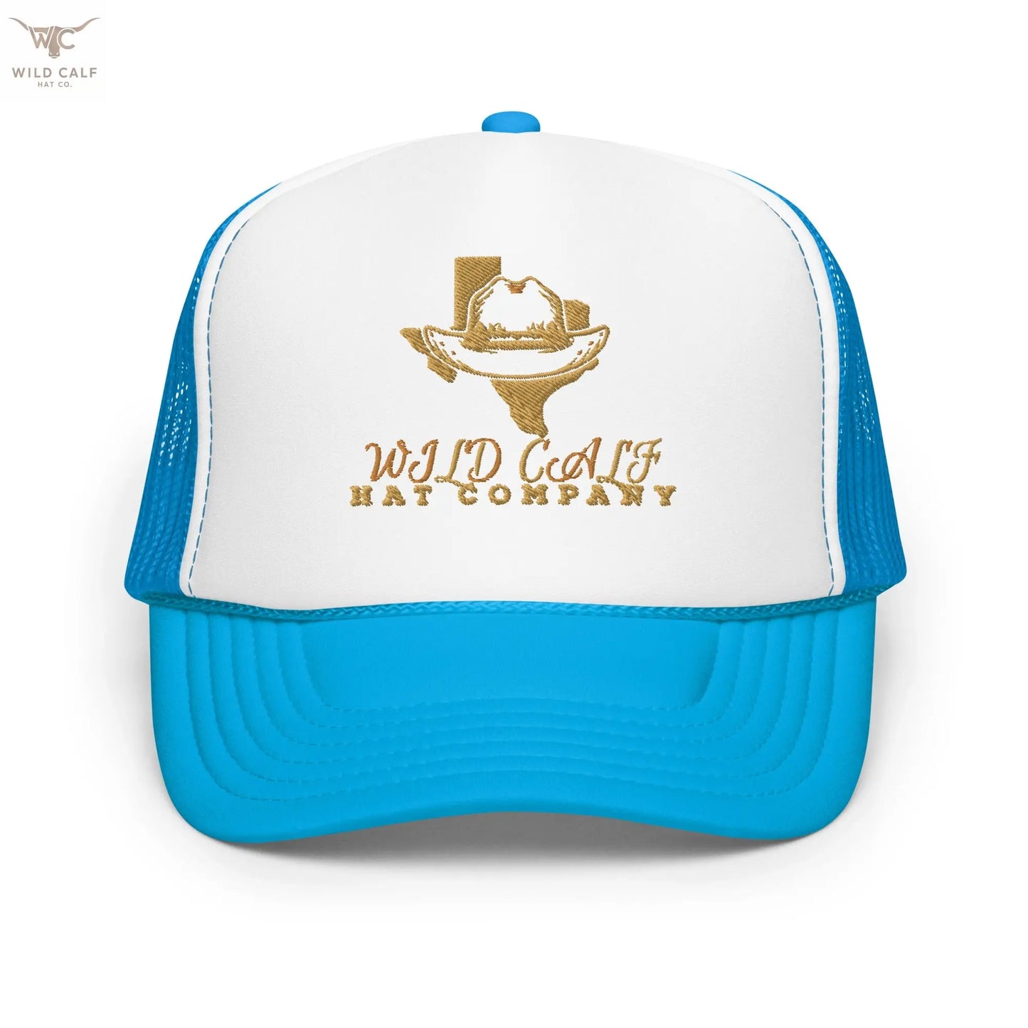 Texas Foam Trucker Cap - Wild Calf Hat Company