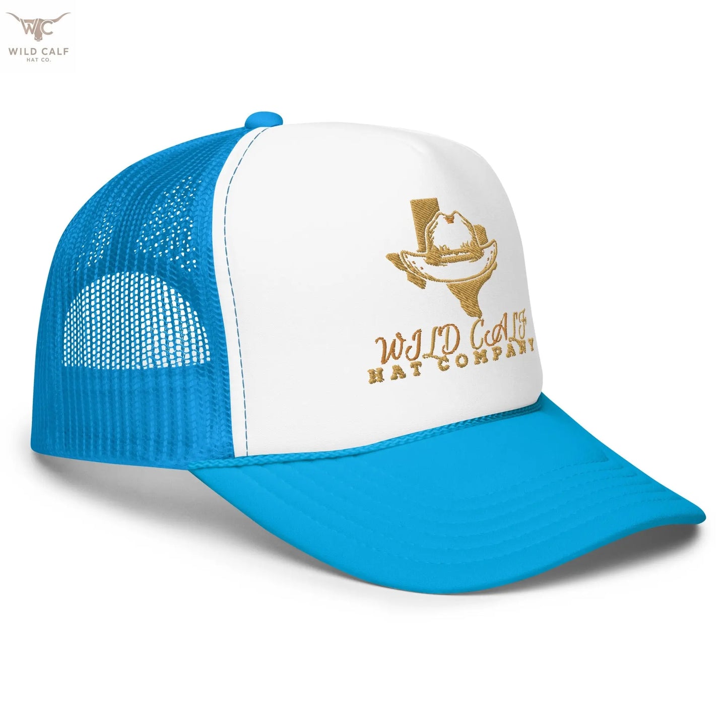 Texas Foam Trucker Cap - Wild Calf Hat Company