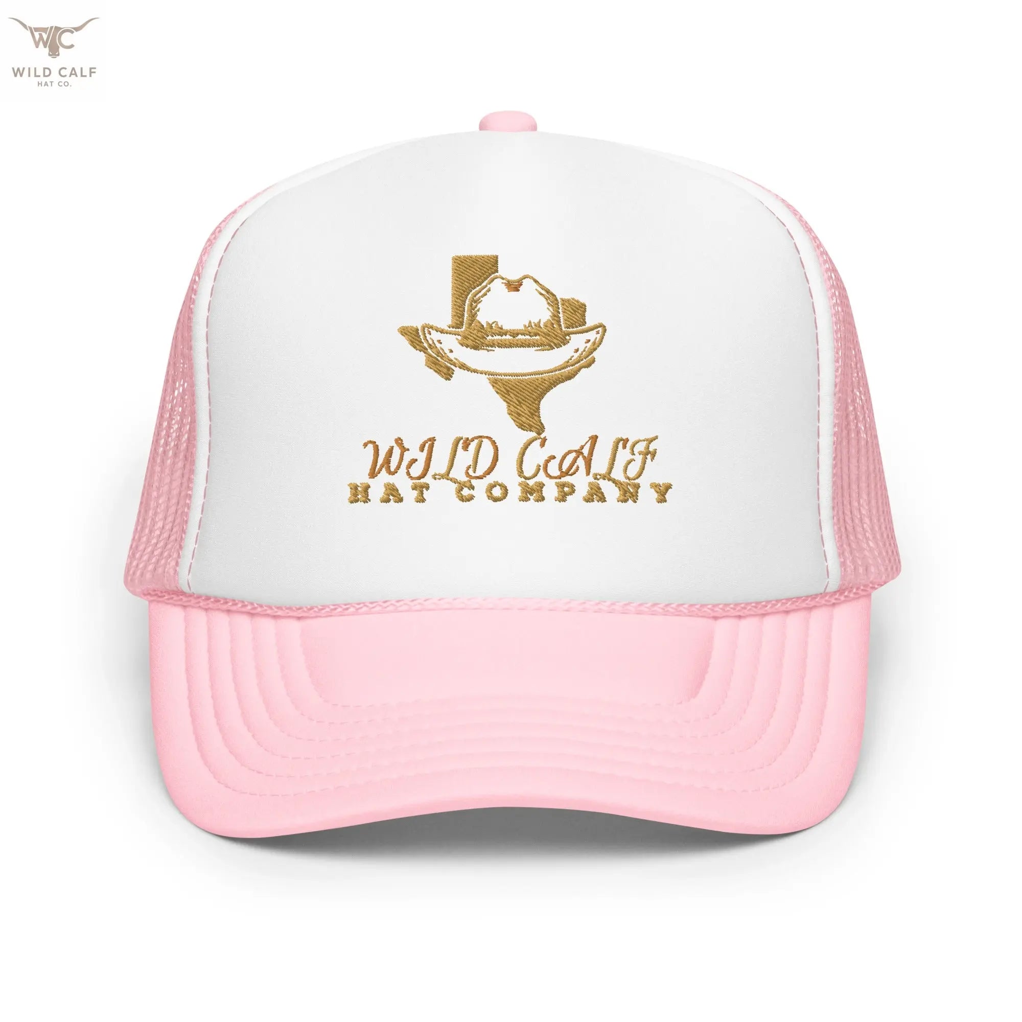 Texas Foam Trucker Cap - Wild Calf Hat Company