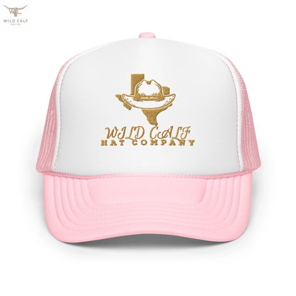 Texas Foam Trucker Cap - Wild Calf Hat Company