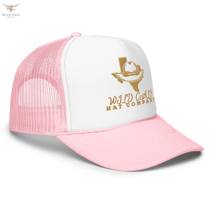 Texas Foam Trucker Cap - Wild Calf Hat Company