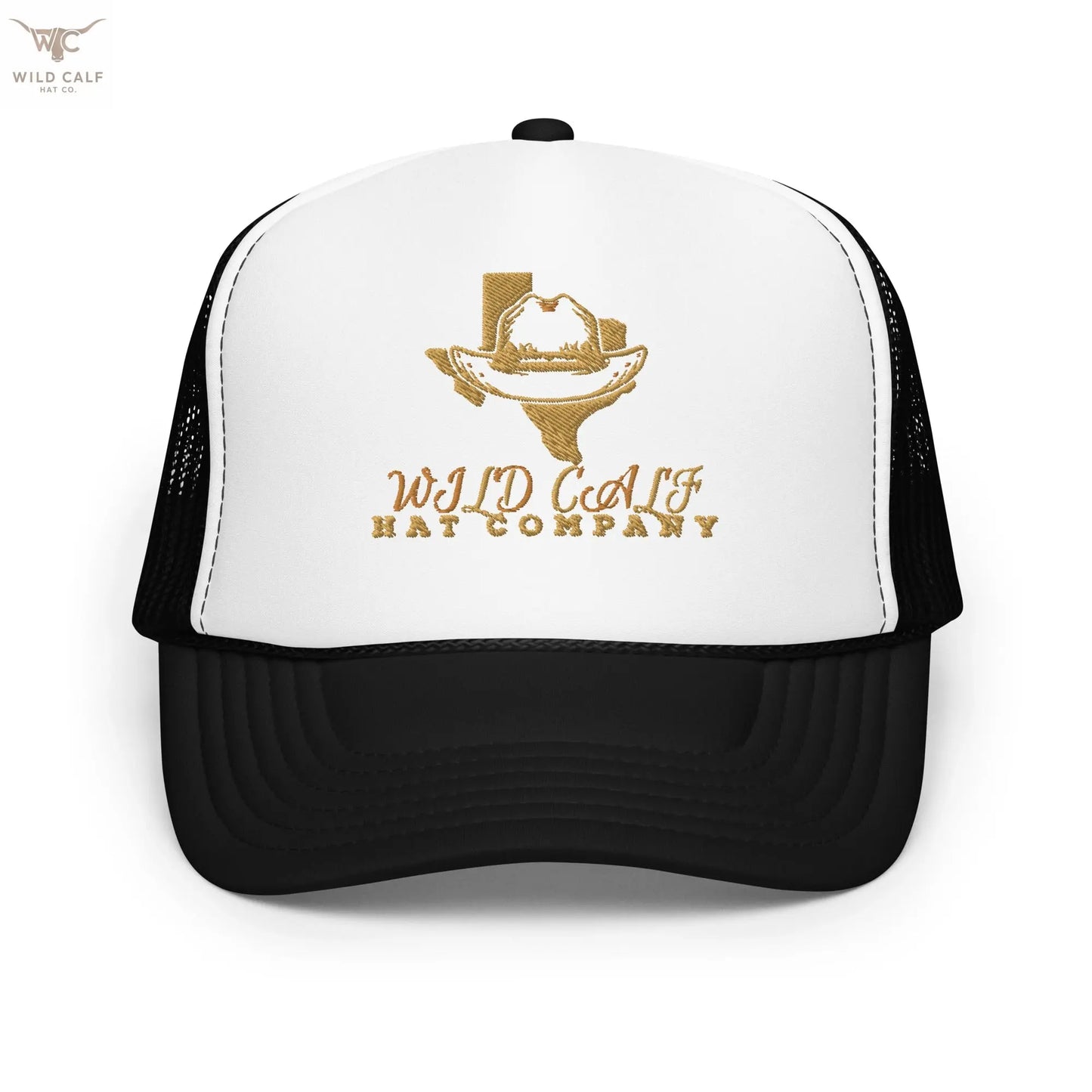 Texas Foam Trucker Cap - Wild Calf Hat Company