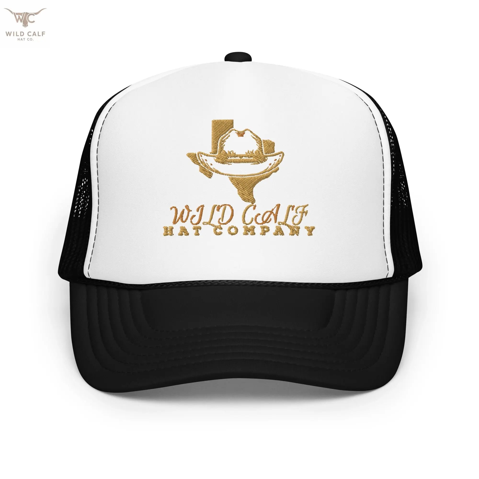Texas Foam Trucker Cap - Wild Calf Hat Company