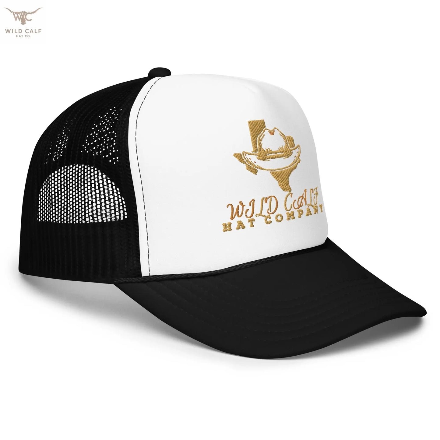 Texas Foam Trucker Cap - Wild Calf Hat Company