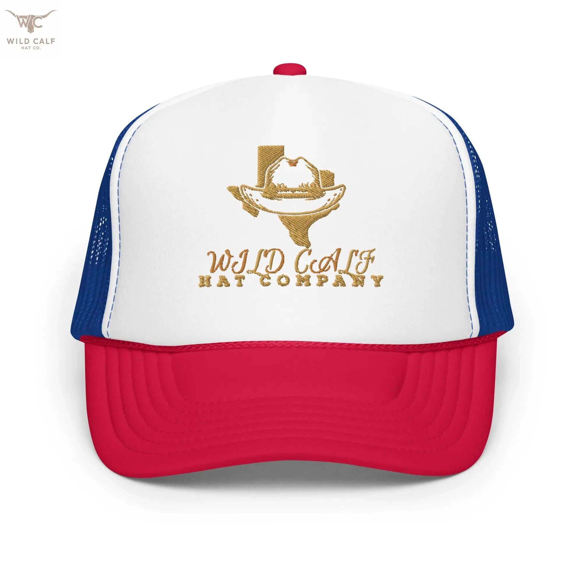 Texas Foam Trucker Cap - Wild Calf Hat Company