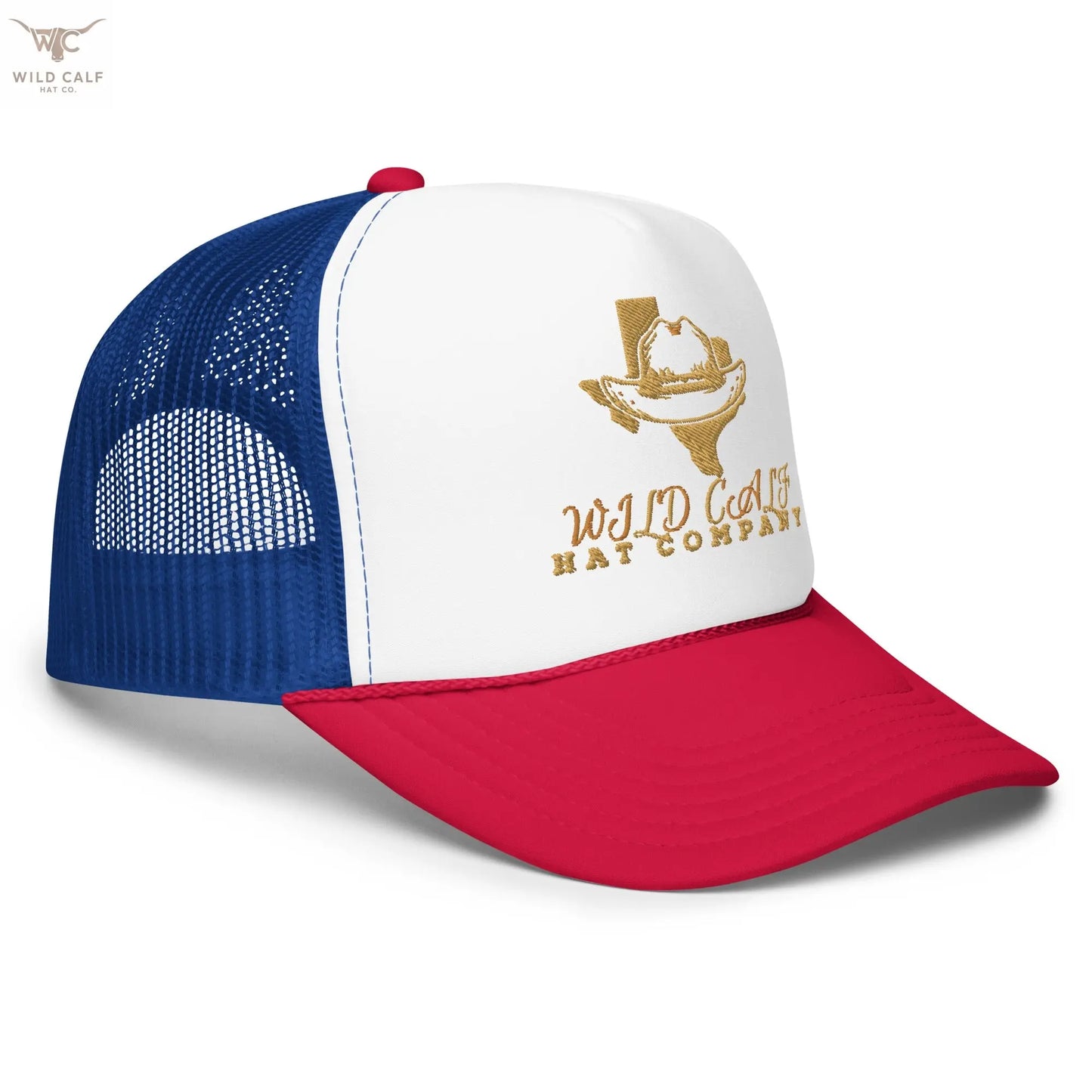 Texas Foam Trucker Cap - Wild Calf Hat Company