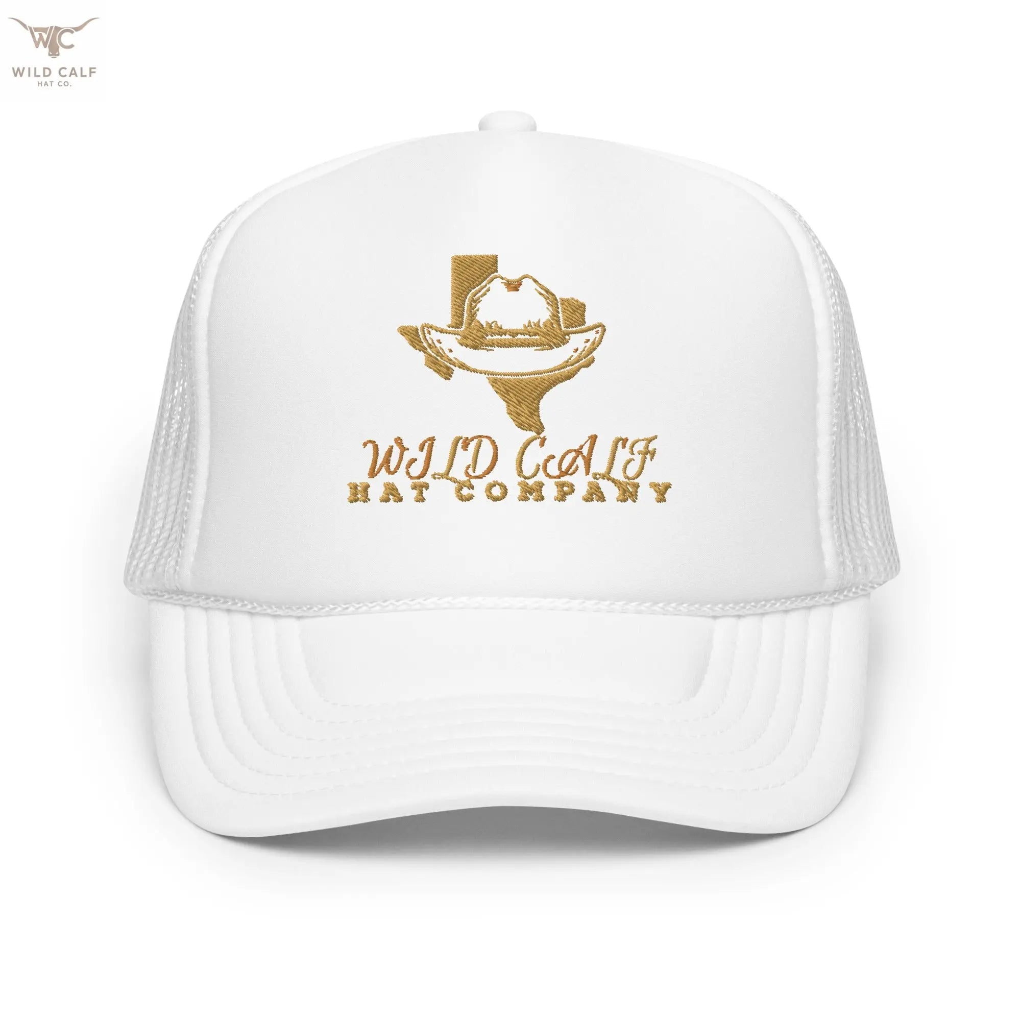 Texas Foam Trucker Cap - Wild Calf Hat Company