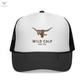 The Gold Emblem Trucker Hat - Wild Calf Hat Company