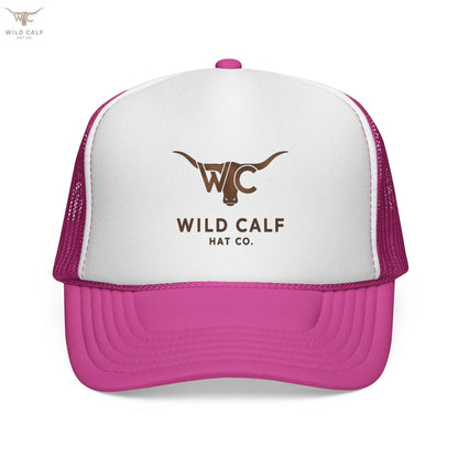 The Gold Emblem Trucker Hat - Wild Calf Hat Company