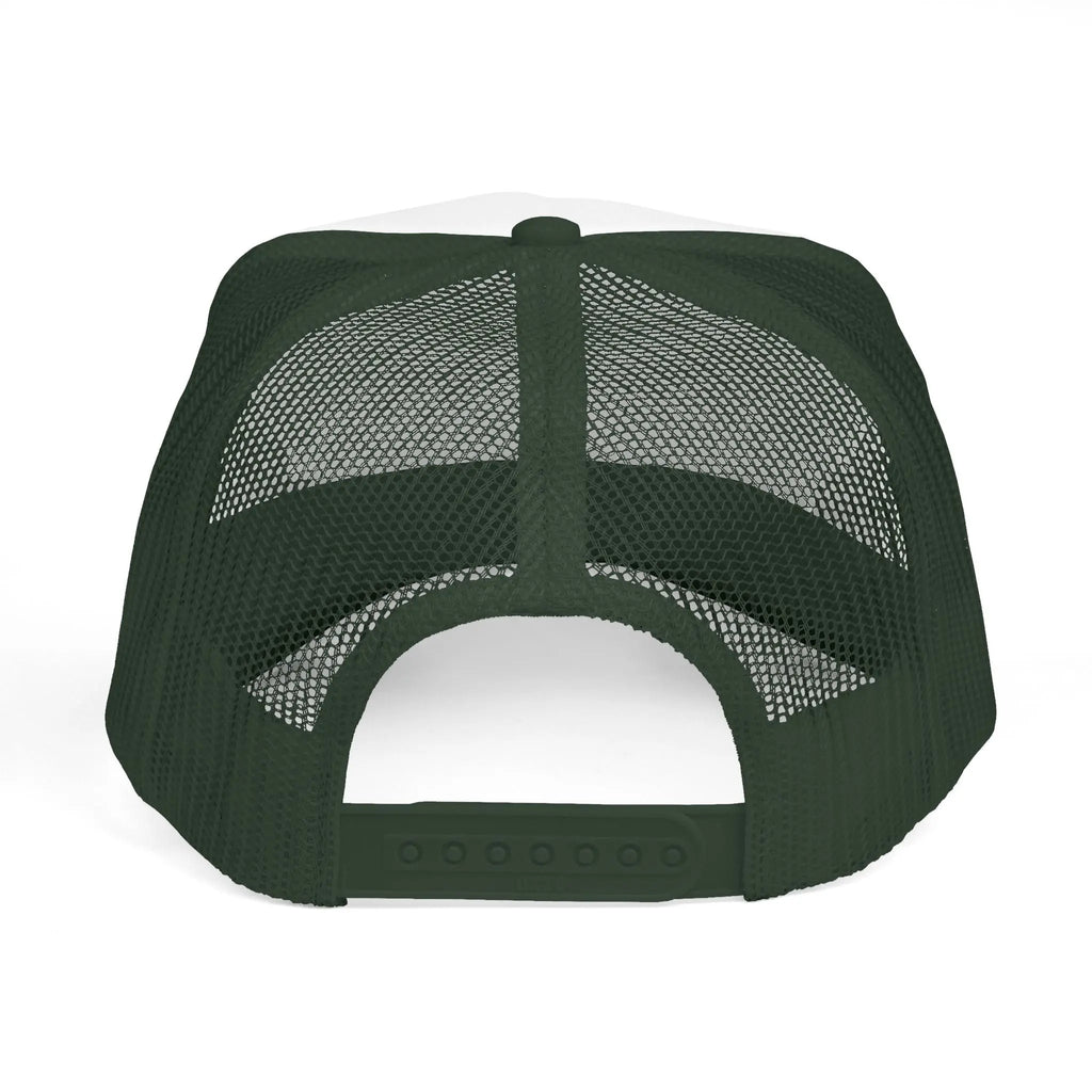 The Gold Emblem Trucker Hat - Wild Calf Hat Company