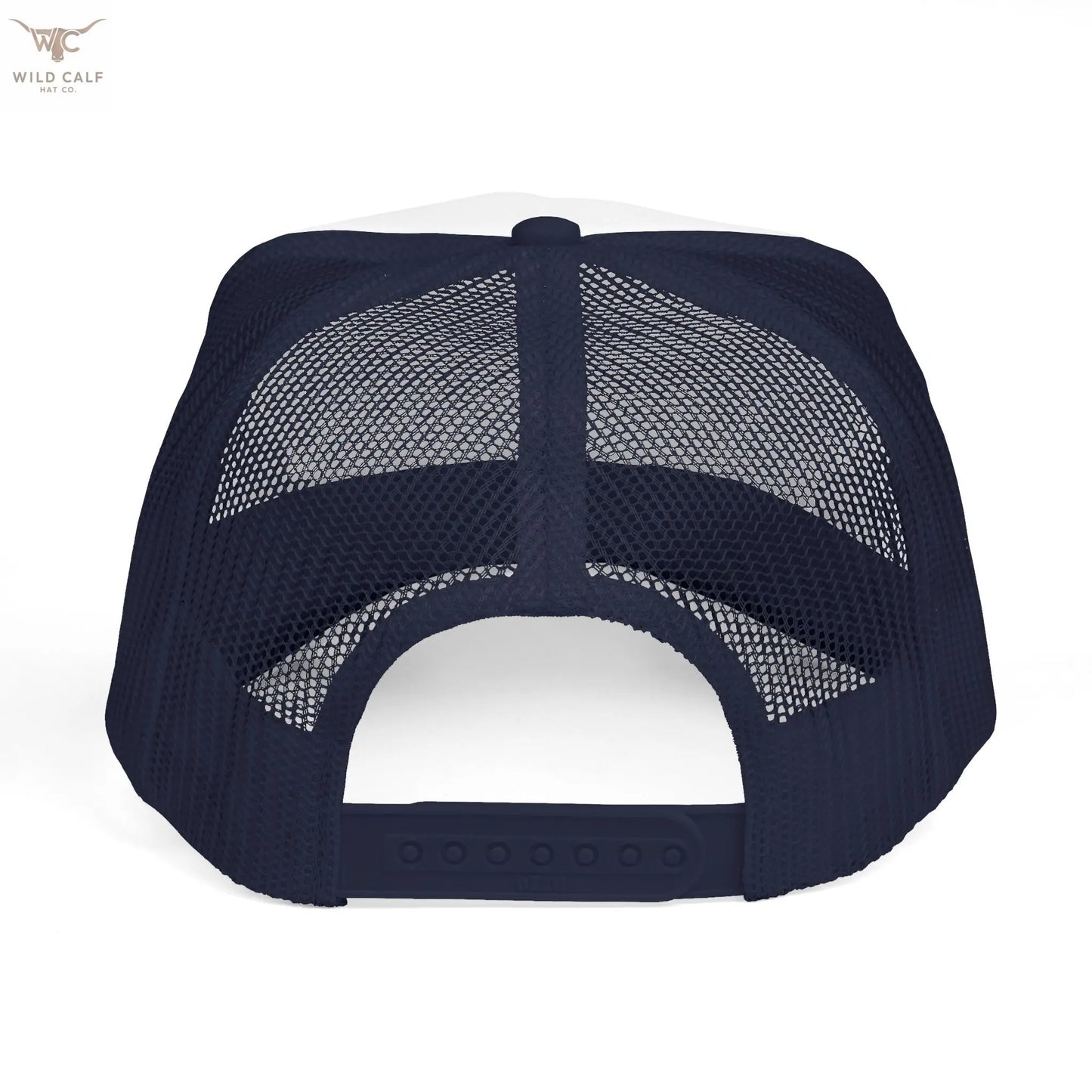 The Gold Emblem Trucker Hat - Wild Calf Hat Company