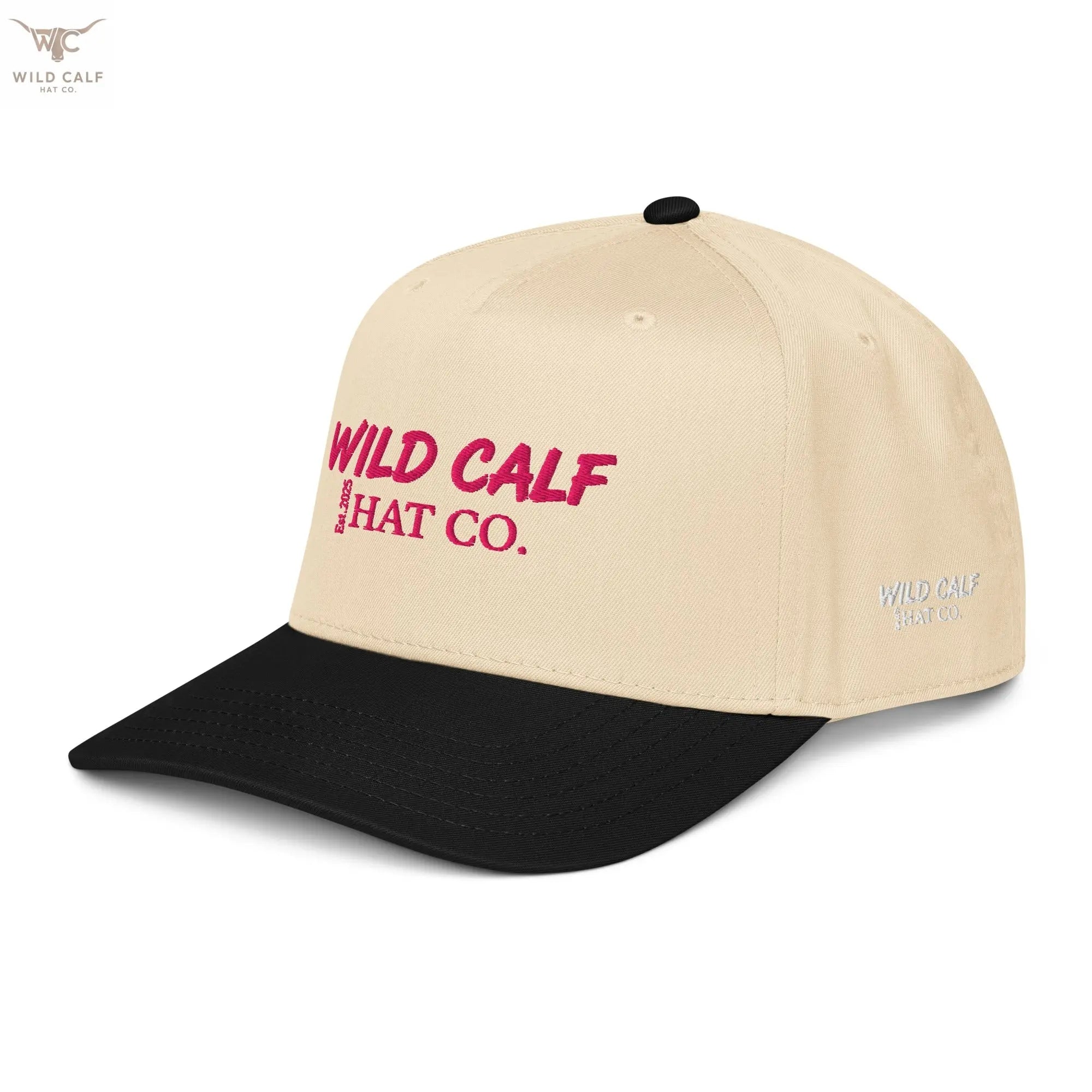The Pink Signature Trucker Cap - Wild Calf Hat Company