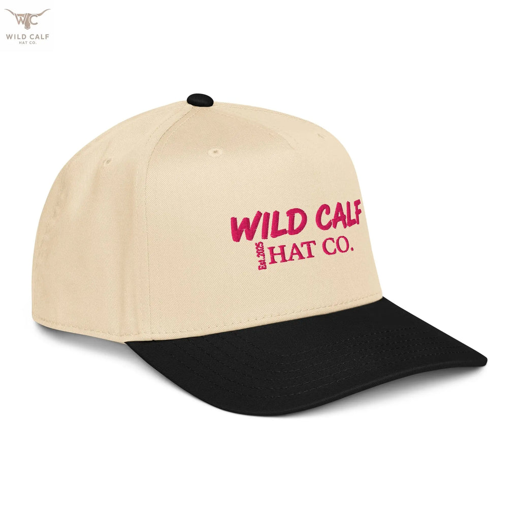 The Pink Signature Trucker Cap - Wild Calf Hat Company