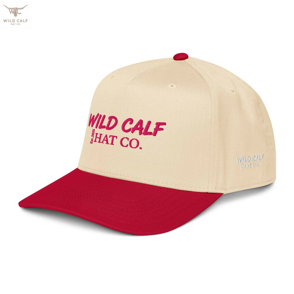The Pink Signature Trucker Cap - Wild Calf Hat Company