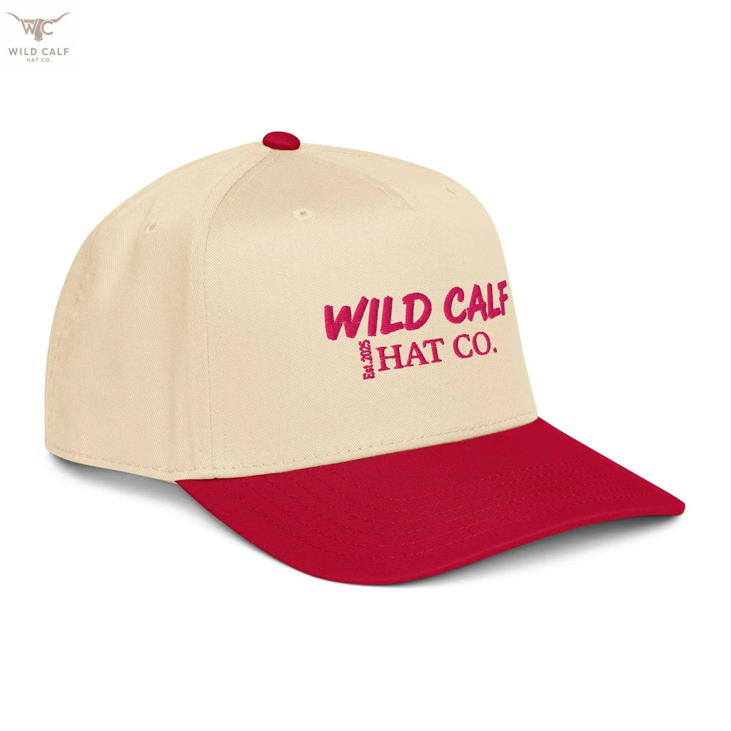 The Pink Signature Trucker Cap - Wild Calf Hat Company