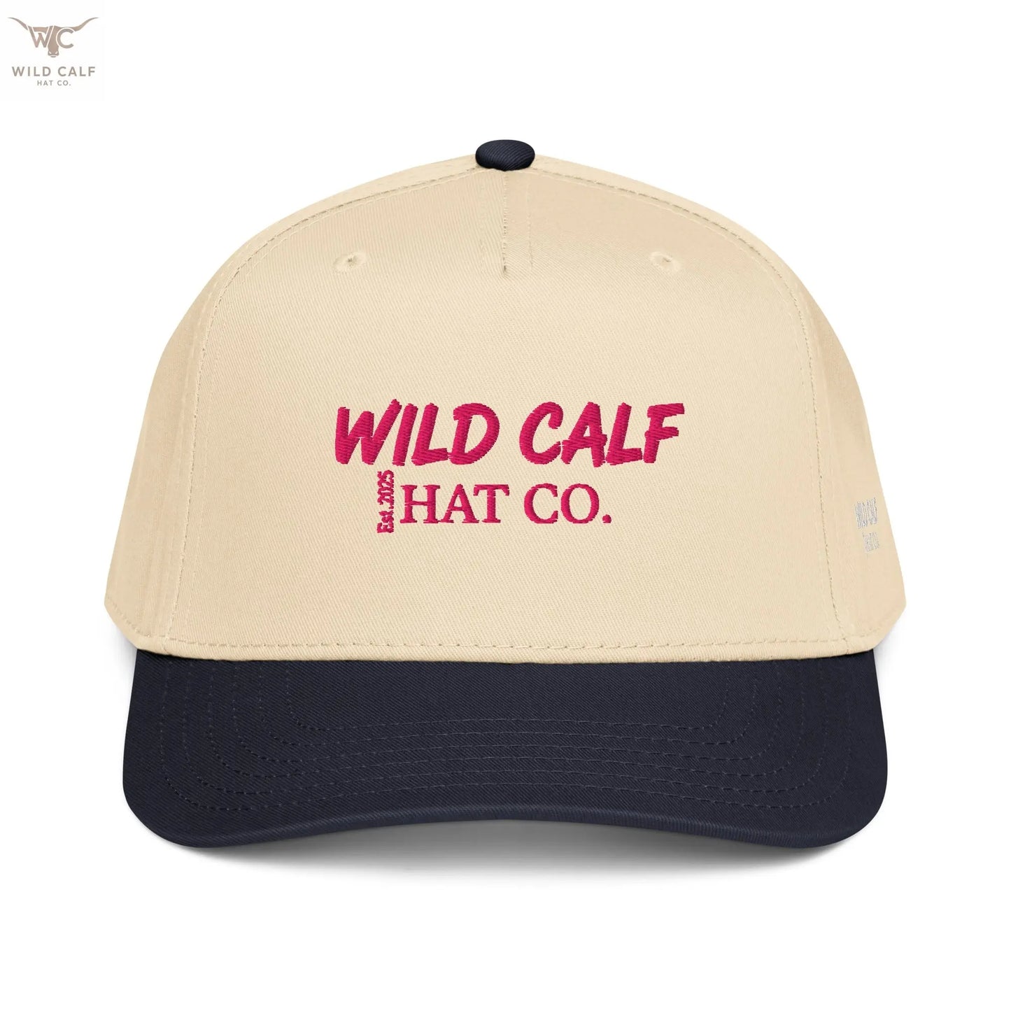 The Pink Signature Trucker Cap - Wild Calf Hat Company