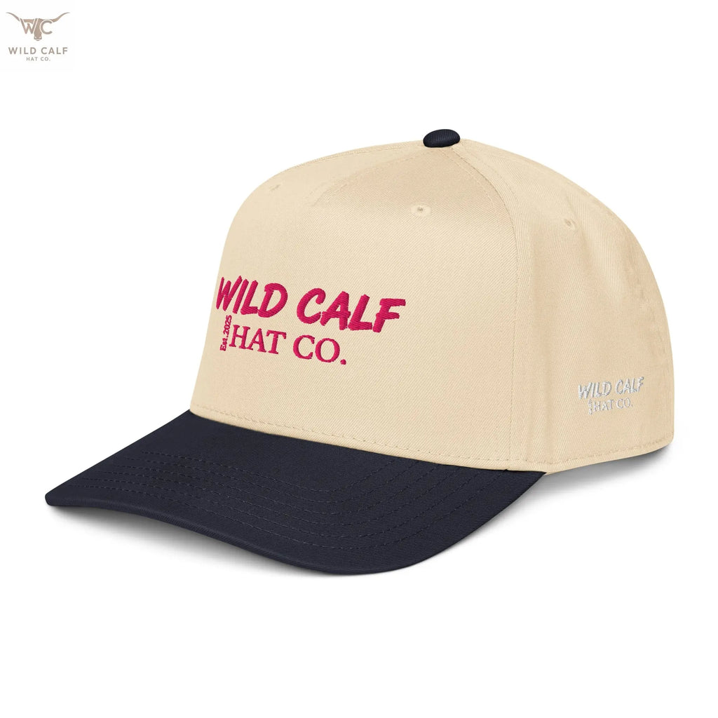 The Pink Signature Trucker Cap - Wild Calf Hat Company