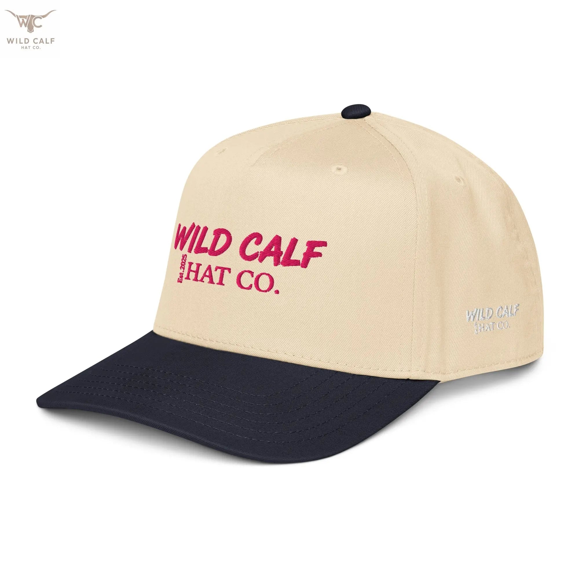 The Pink Signature Trucker Cap - Wild Calf Hat Company