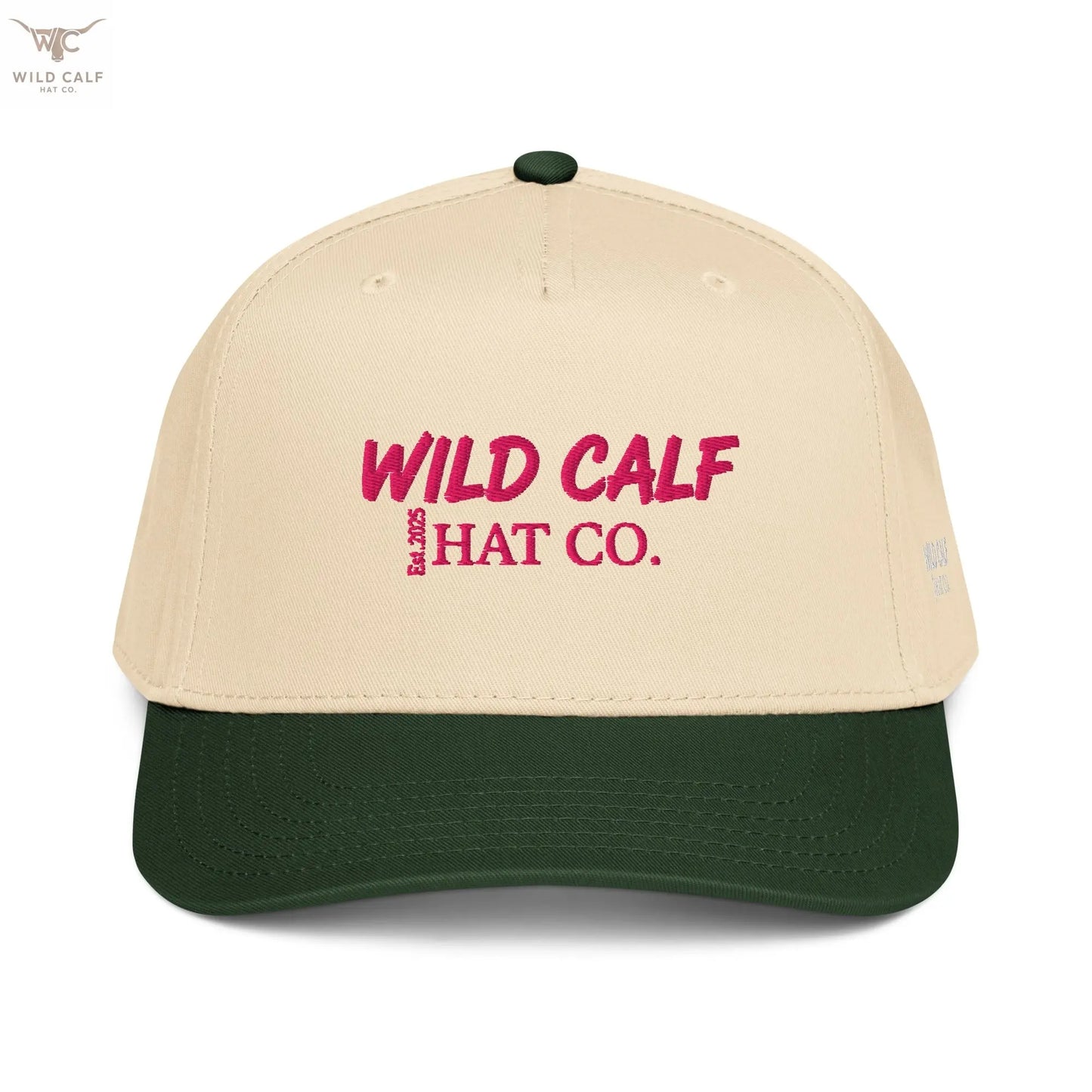 The Pink Signature Trucker Cap - Wild Calf Hat Company