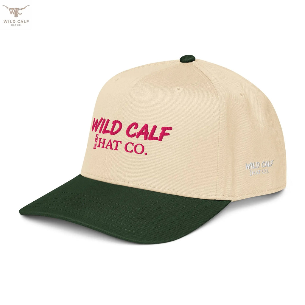 The Pink Signature Trucker Cap - Wild Calf Hat Company