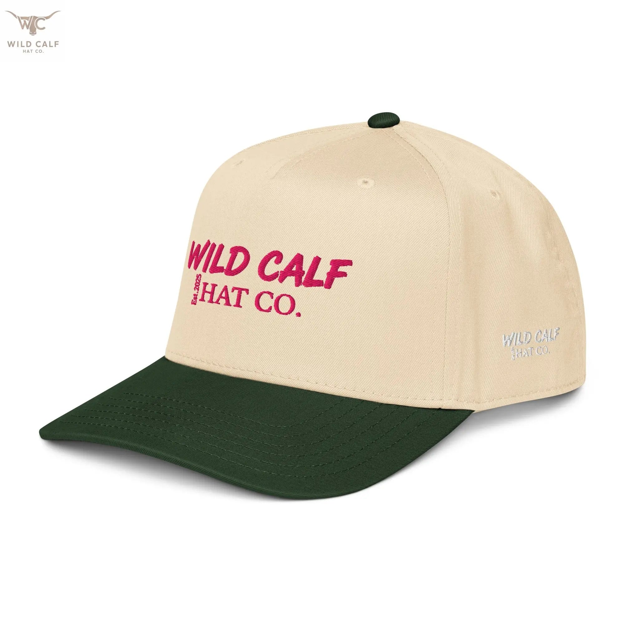 The Pink Signature Trucker Cap - Wild Calf Hat Company