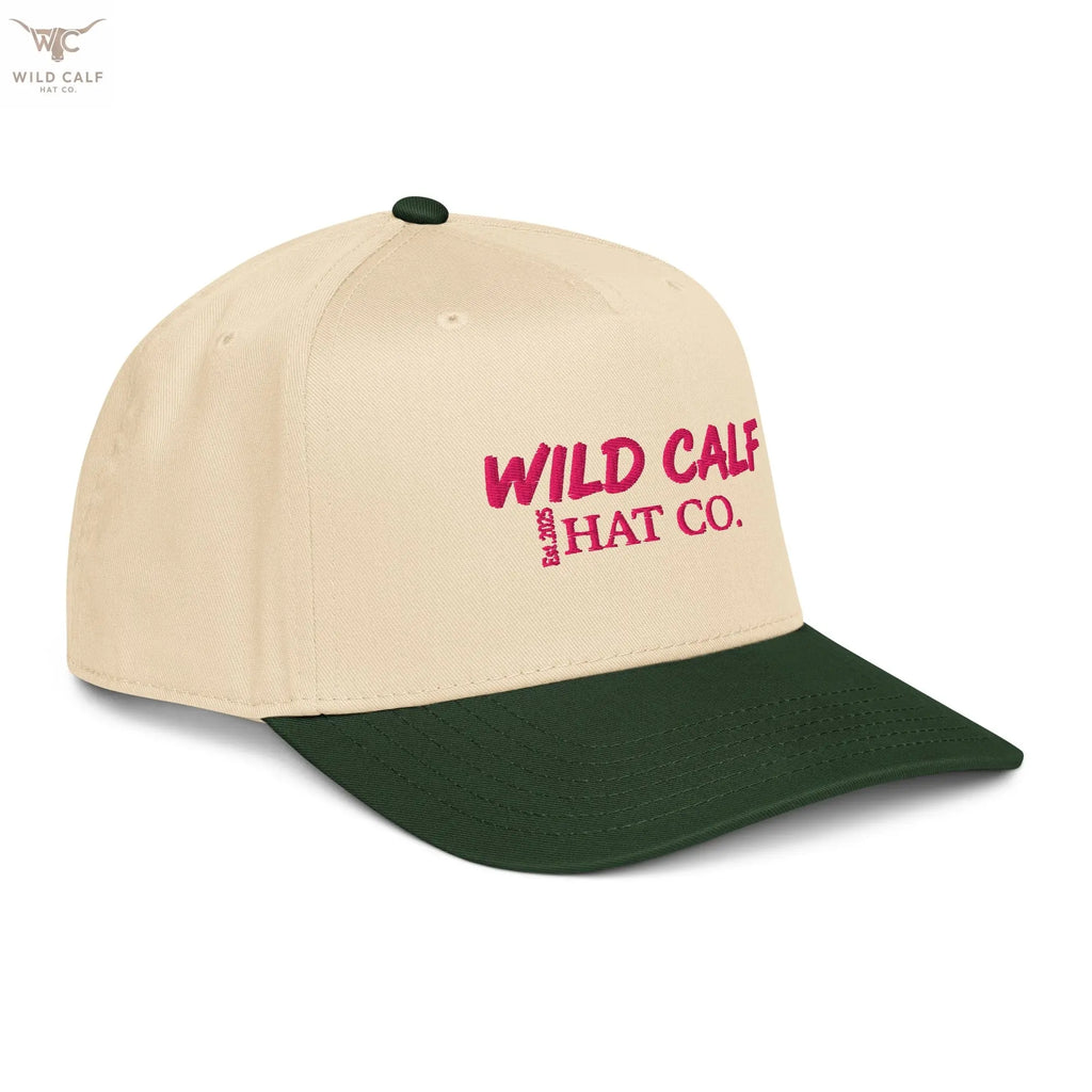 The Pink Signature Trucker Cap - Wild Calf Hat Company