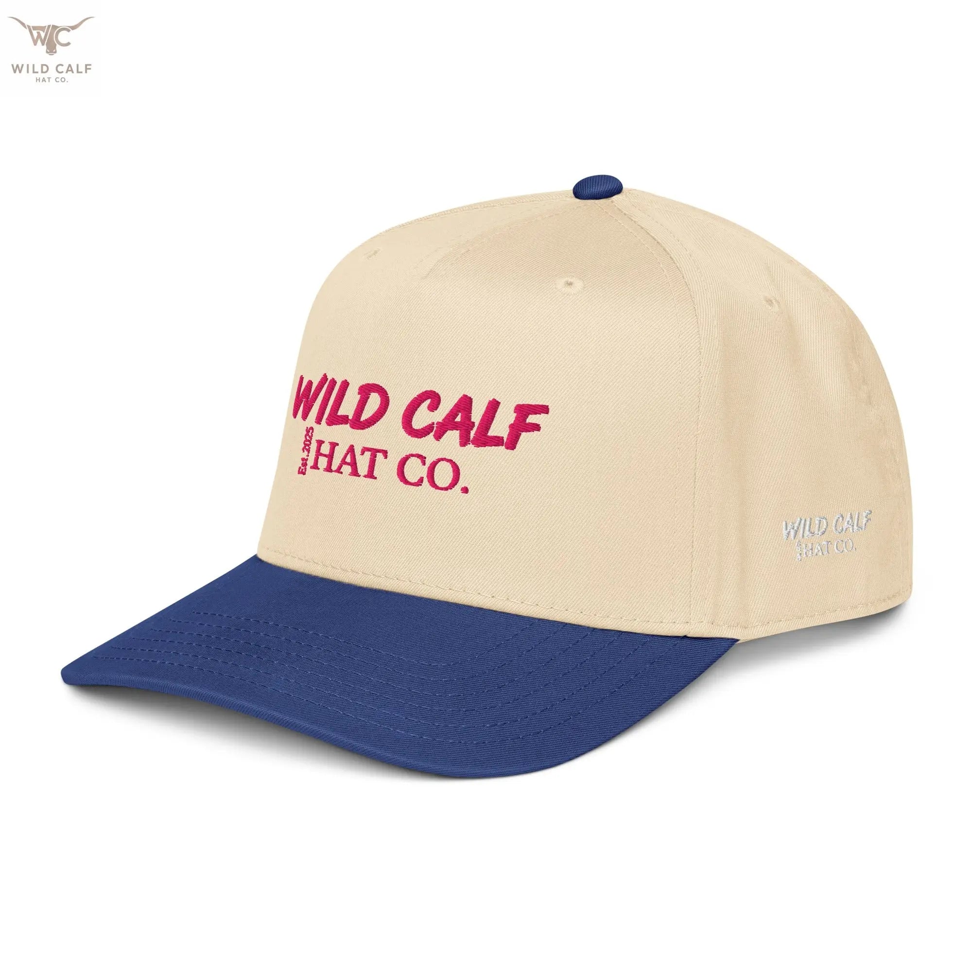 The Pink Signature Trucker Cap - Wild Calf Hat Company