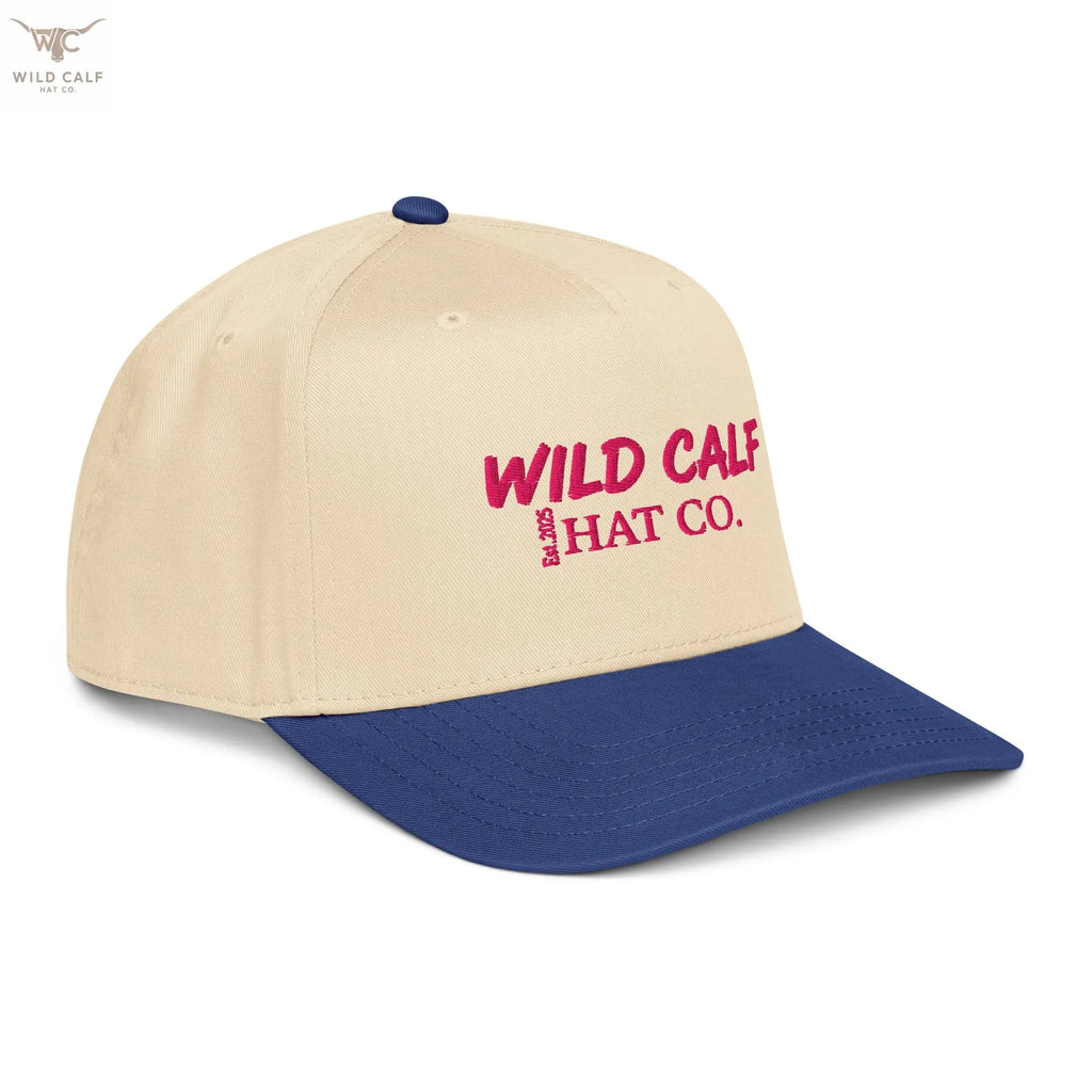 The Pink Signature Trucker Cap - Wild Calf Hat Company