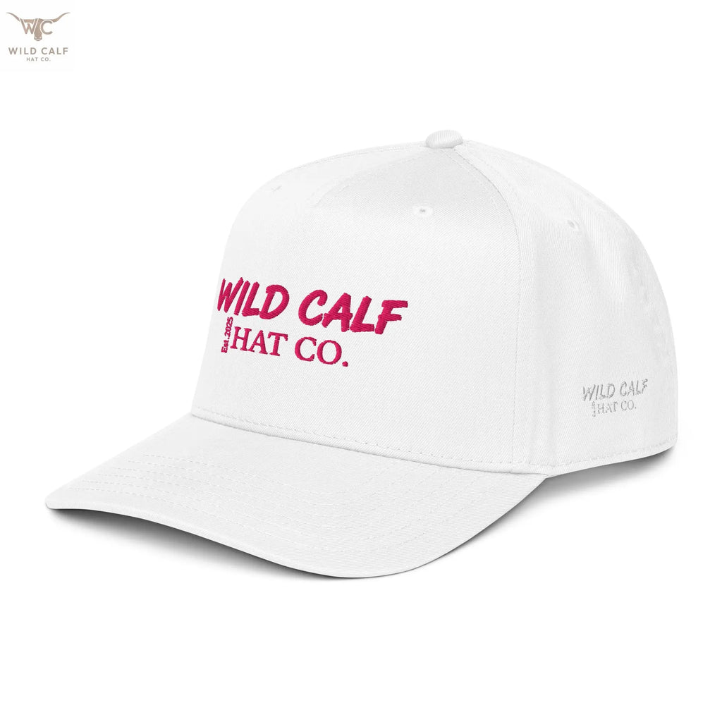 The Pink Signature Trucker Cap - Wild Calf Hat Company