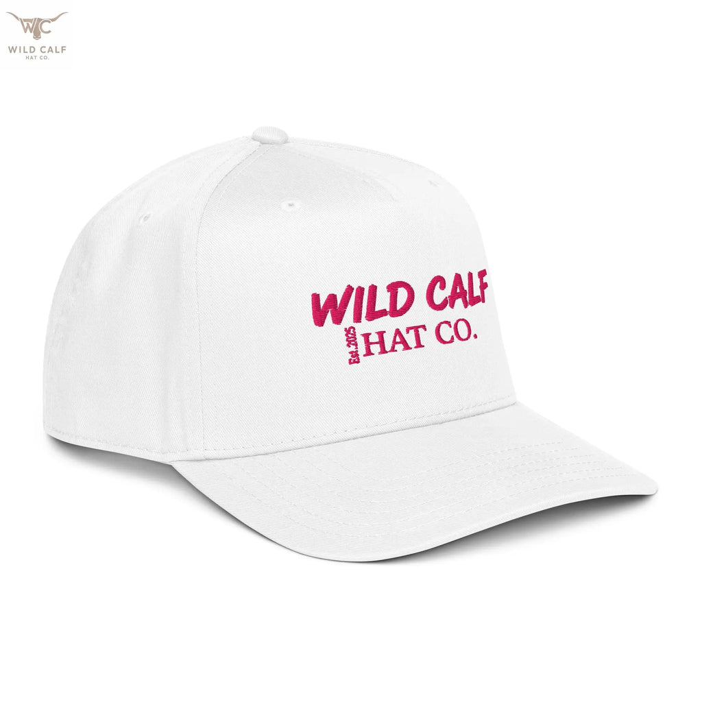 The Pink Signature Trucker Cap - Wild Calf Hat Company
