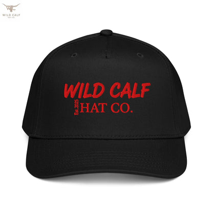 The Red Signature Trucker Cap - Wild Calf Hat Company