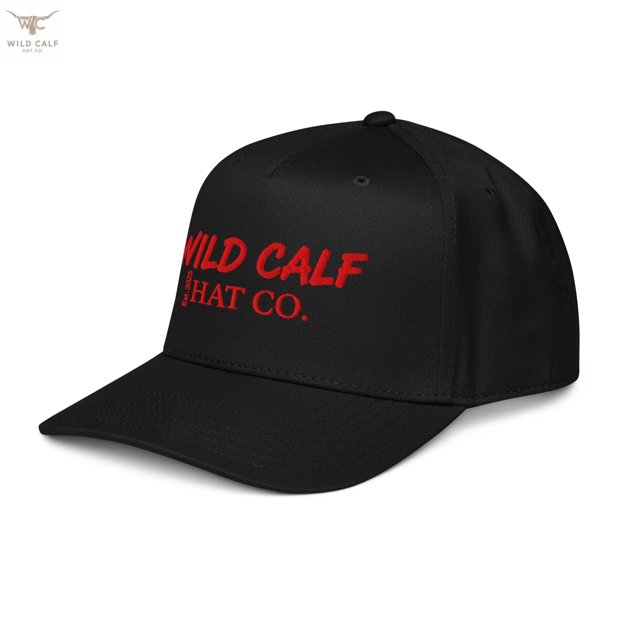 The Red Signature Trucker Cap - Wild Calf Hat Company