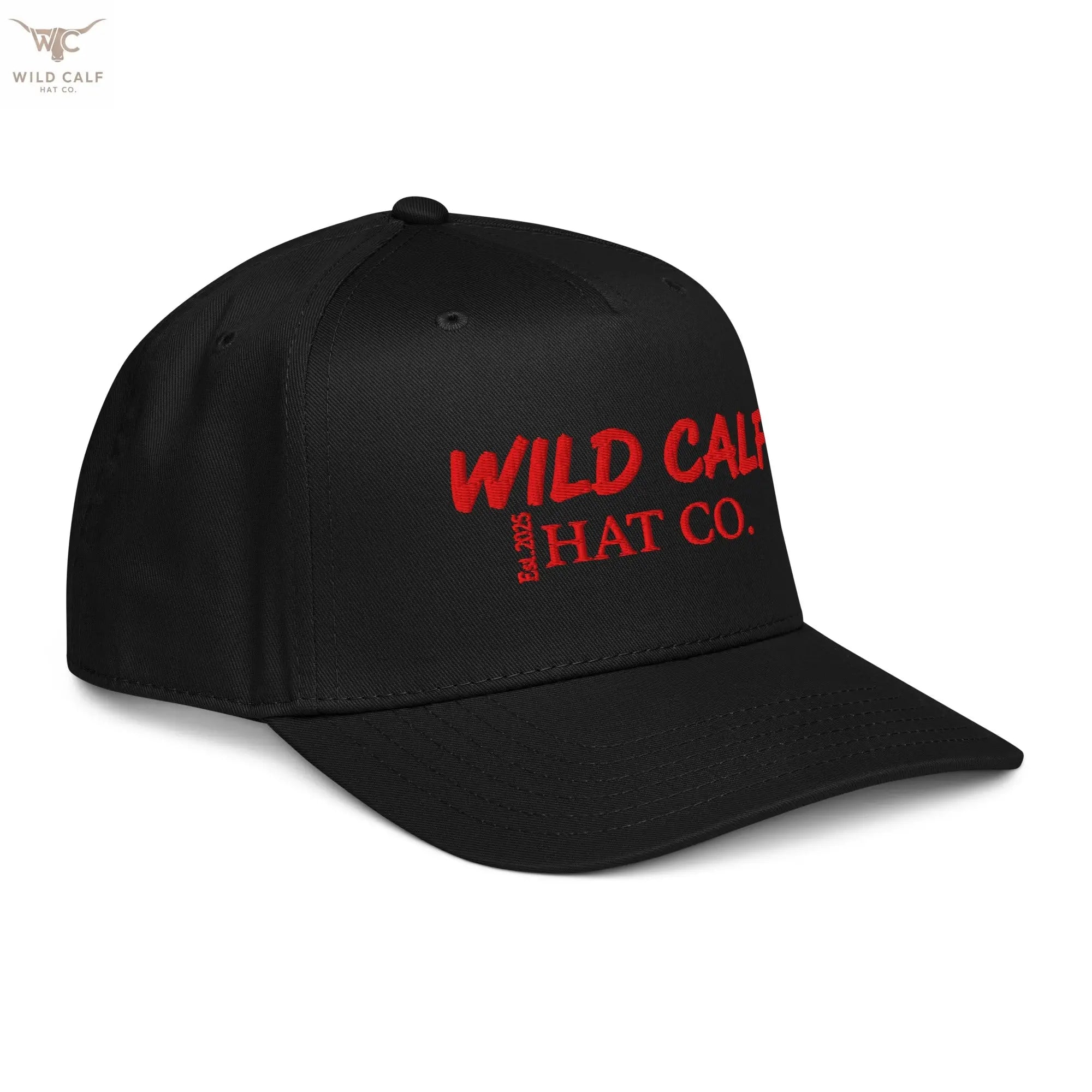 The Red Signature Trucker Cap - Wild Calf Hat Company