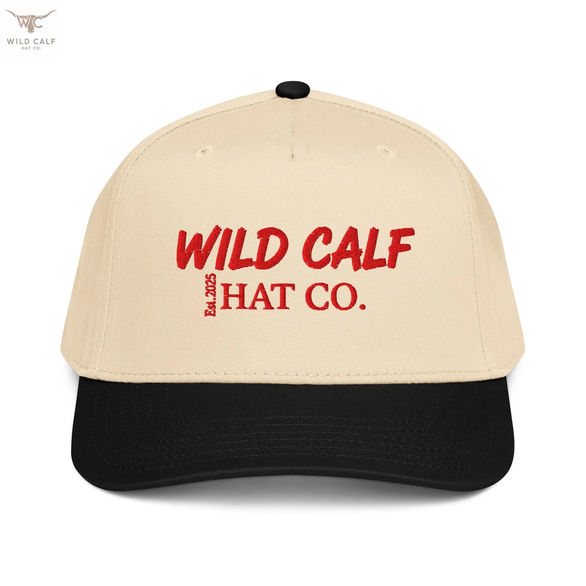 The Red Signature Trucker Cap - Wild Calf Hat Company