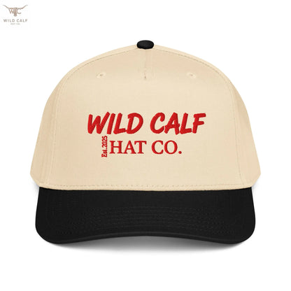 The Red Signature Trucker Cap - Wild Calf Hat Company