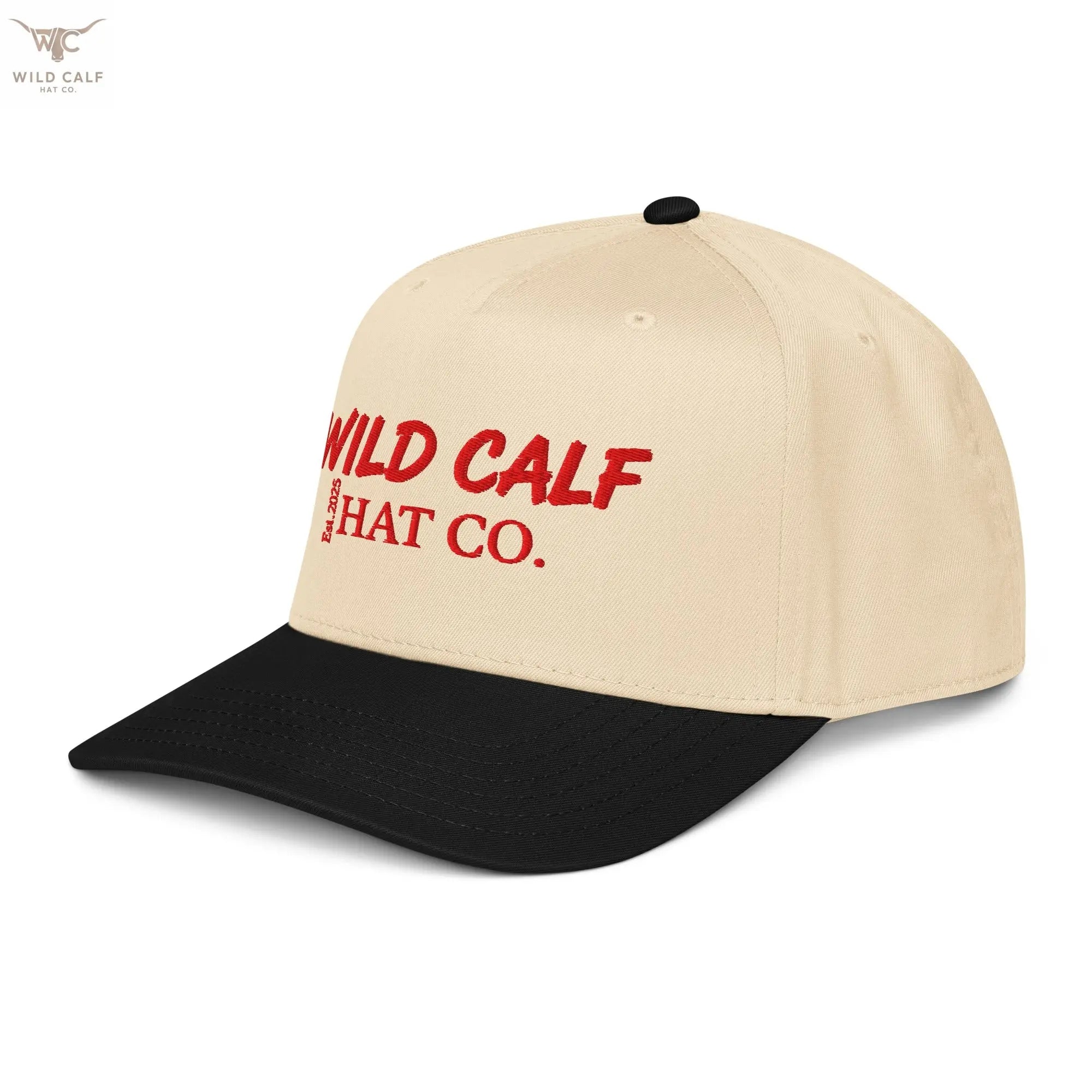 The Red Signature Trucker Cap - Wild Calf Hat Company