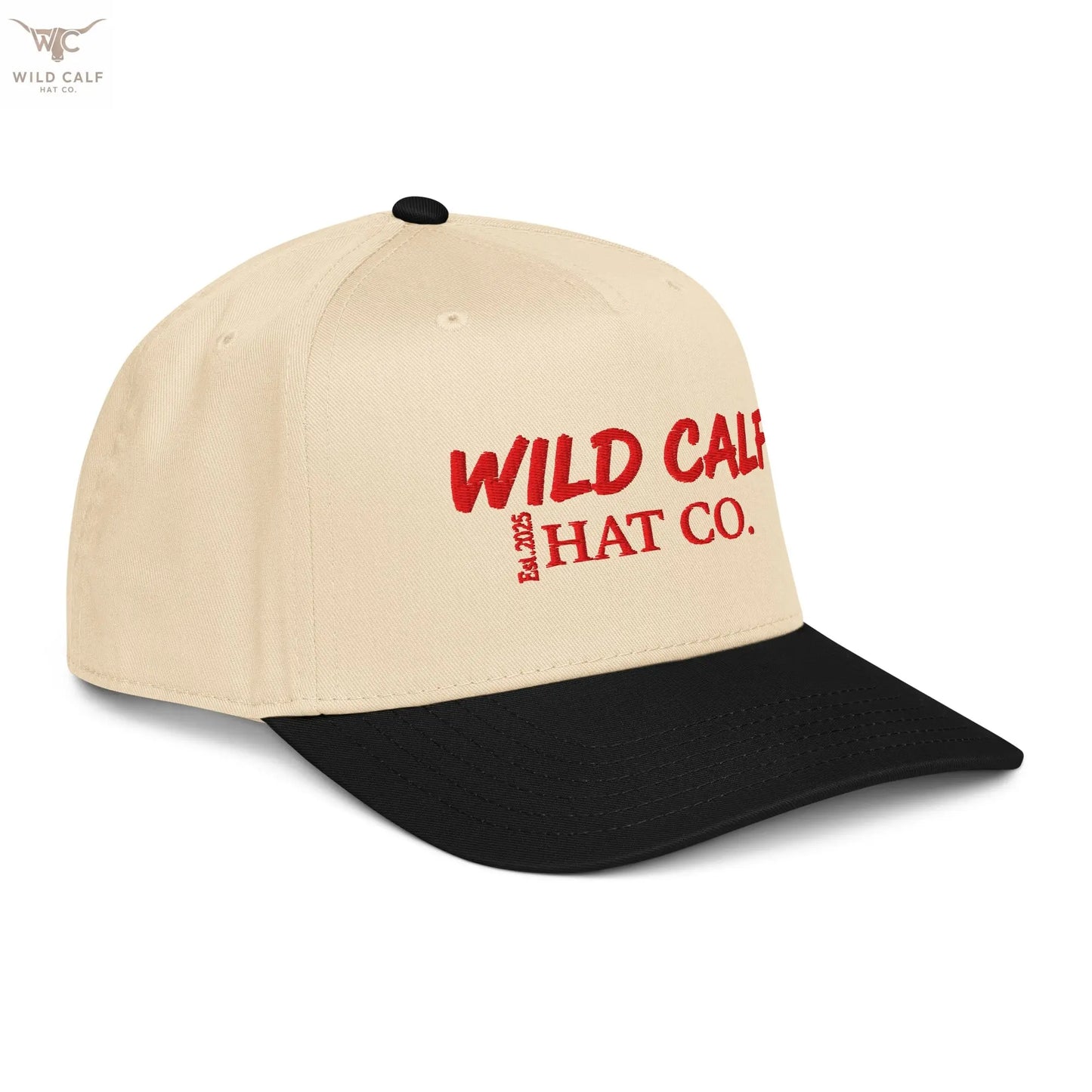 The Red Signature Trucker Cap - Wild Calf Hat Company