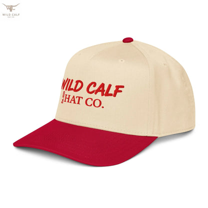 The Red Signature Trucker Cap - Wild Calf Hat Company