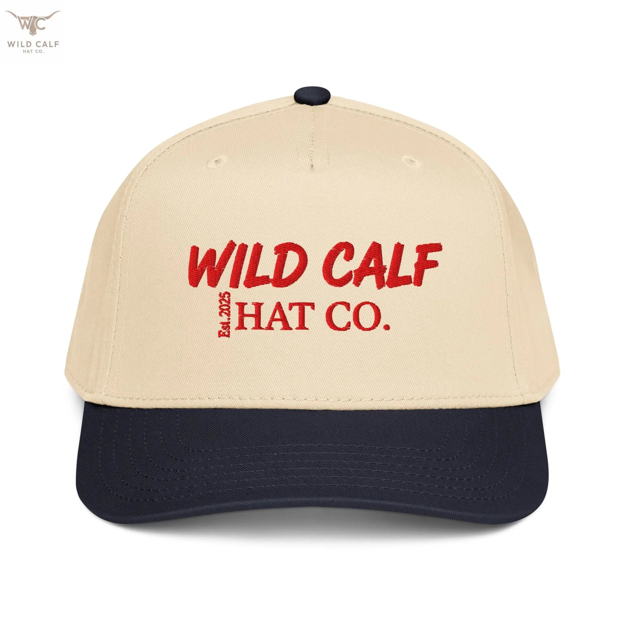 The Red Signature Trucker Cap - Wild Calf Hat Company