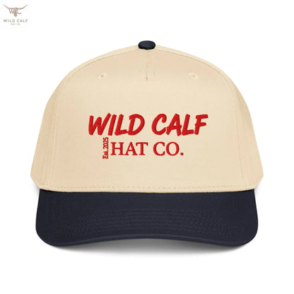 The Red Signature Trucker Cap - Wild Calf Hat Company