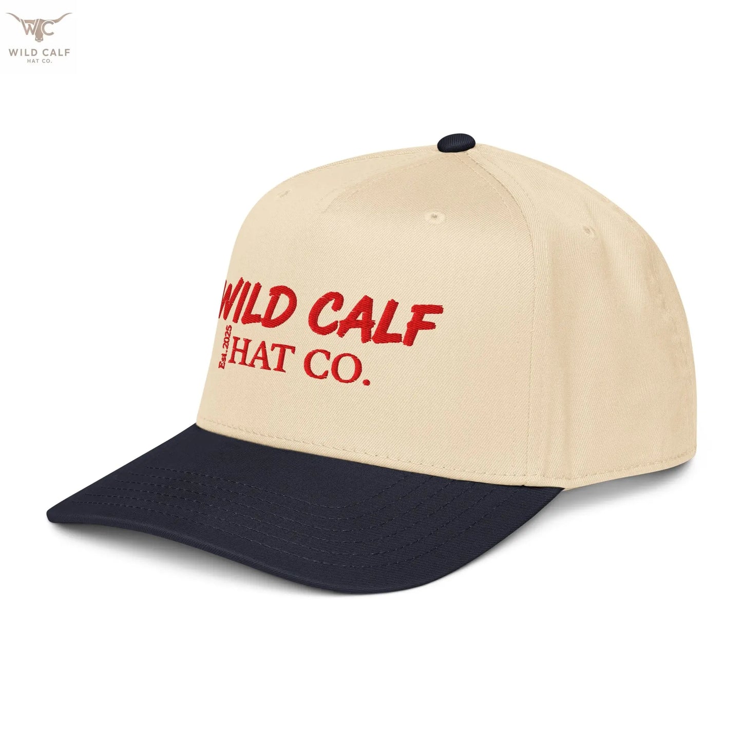 The Red Signature Trucker Cap - Wild Calf Hat Company