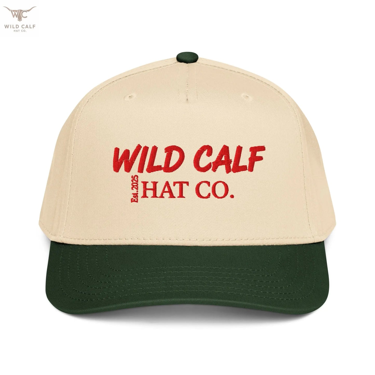 The Red Signature Trucker Cap - Wild Calf Hat Company