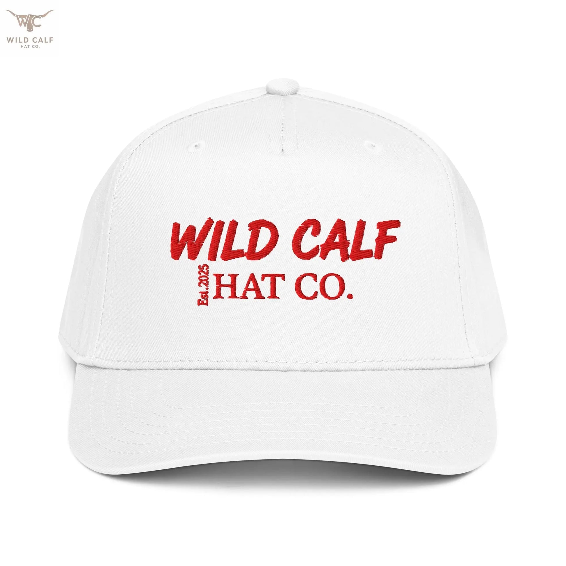 The Red Signature Trucker Cap - Wild Calf Hat Company