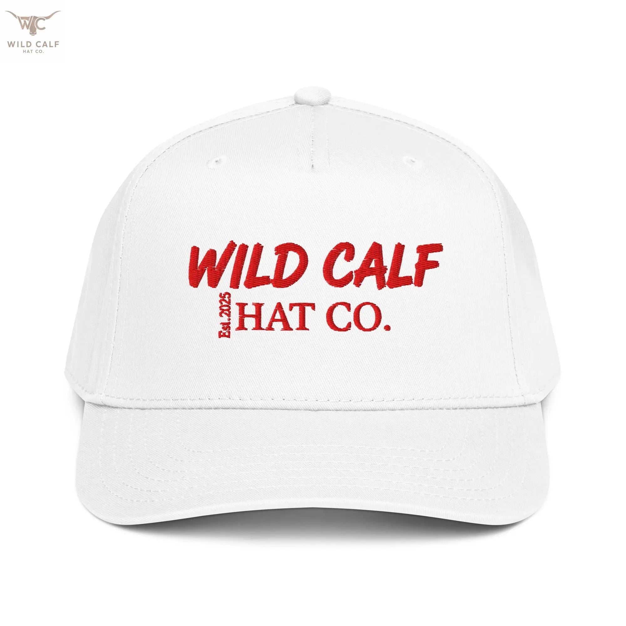 The Red Signature Trucker Cap - Wild Calf Hat Company