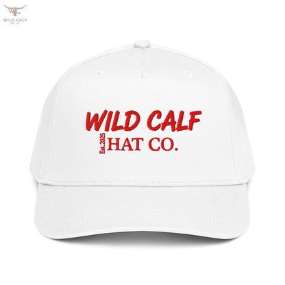 The Red Signature Trucker Cap - Wild Calf Hat Company