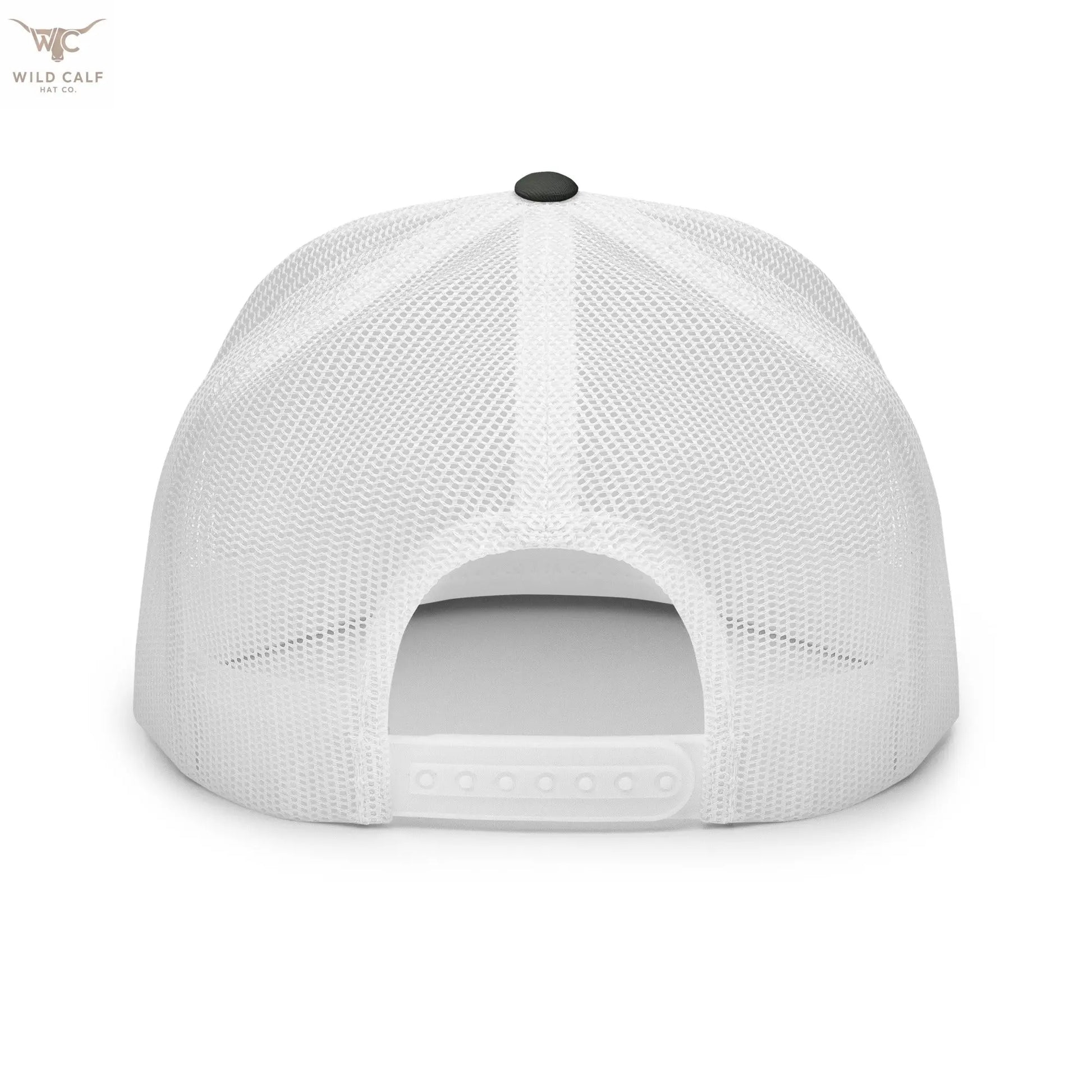 The Red Signature Trucker Cap - Wild Calf Hat Company