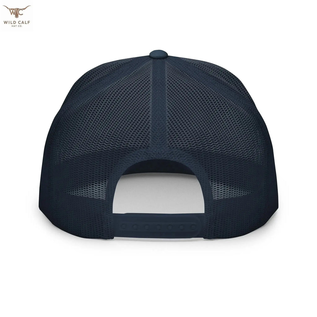 The Red Signature Trucker Cap - Wild Calf Hat Company