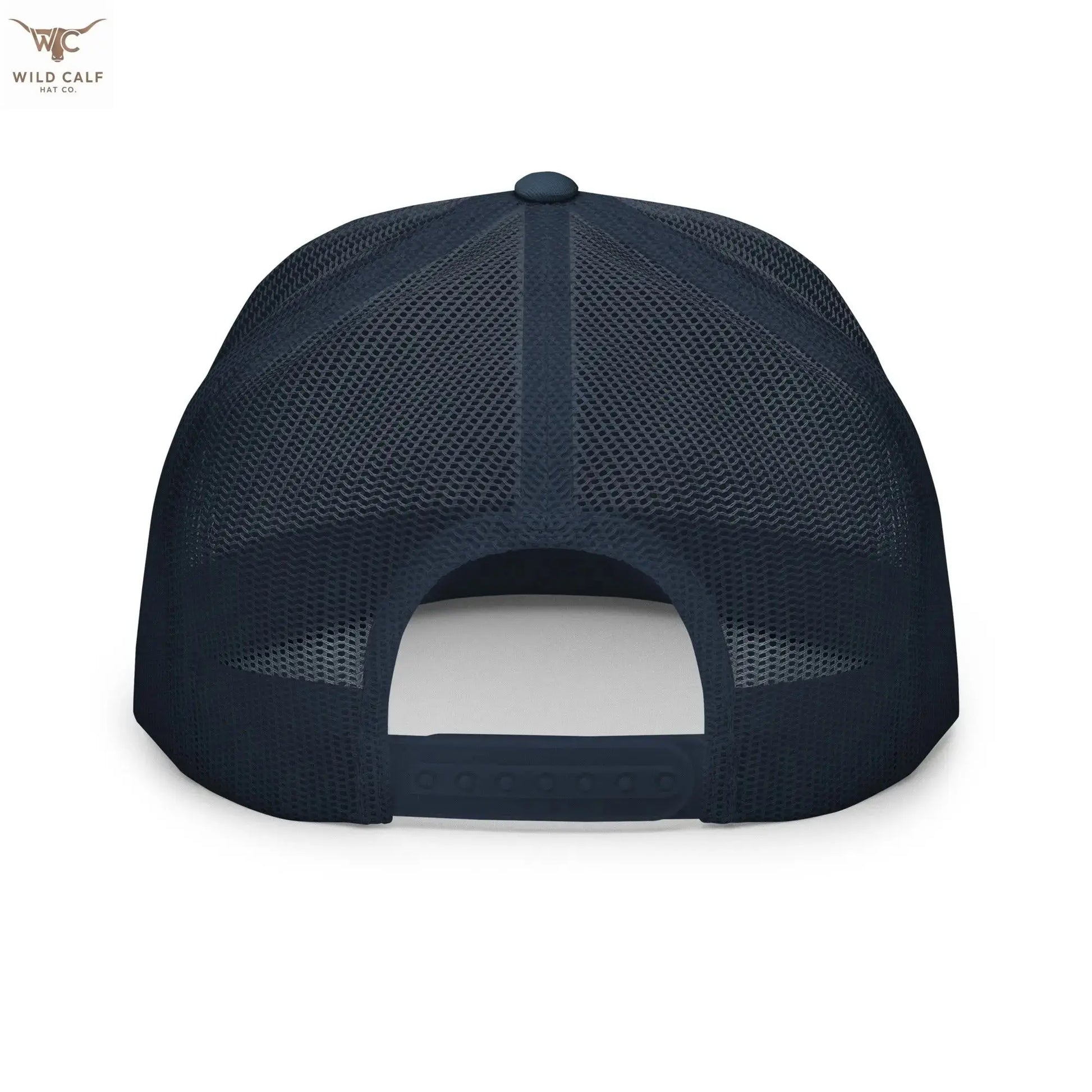 The Red Signature Trucker Cap - Wild Calf Hat Company