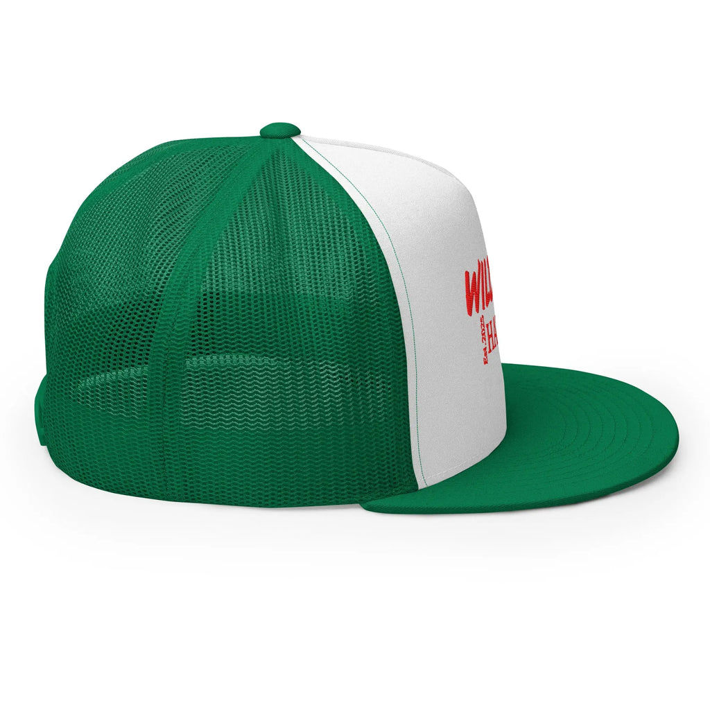 The Red Signature Trucker Cap - Wild Calf Hat Company